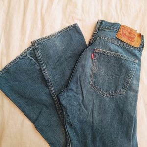 Levi 501 button fly jeans